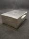 Antique Cigar Humidor In Solid Silver