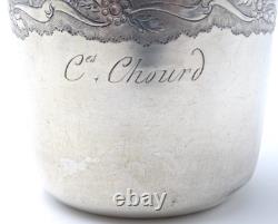 Antique Curon Timbale in Solid Silver, Fermiers Généraux Hallmarks (108 g)