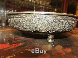 Antique Cut Solid Silver Extreme Orient Chine Punched