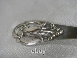 Antique Danish Silver Berry Spoon, Solid Silver Hallmarked Spoon