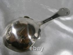 Antique Danish Silver Berry Spoon, Solid Silver Hallmarked Spoon