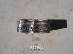 Antique English Silver Box with Heart Decoration and Lion Mark