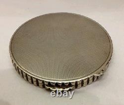 Antique English Silver Compact
