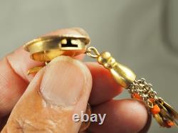 Antique Ethnic Bracelet Solid Silver Antique Coral