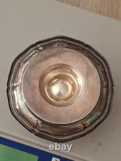 Antique German Solid Silver 835 Egg Cup (63g) Baroque / Vintage Style