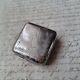Antique German Solid Silver Box Victorian Silver Pill Box 19th Century