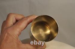 Antique Gilt Solid Silver Goblet