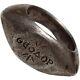 Antique Greek Solid Silver Ring With A Description Of The Name Around 30