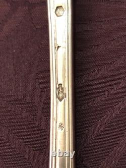 Antique Heavy Silver Soup Spoon, Late 18th Century