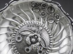 Antique KPHTH cup with a base in sterling silver 925 weight 165 grams