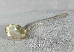 Antique Ladle In Solid Silver Eugene Soury Xixth