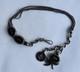 Antique Lady's Pocket Watch Chain Catholic Religious Solid Silver 19th Century