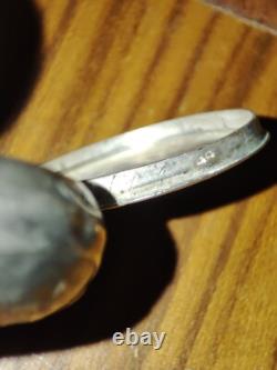 Antique Miniature Art Nouveau Sterling Silver Pillbox