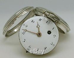 Antique Old Watch With Gore Sterling Silver Old Watch