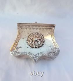 Antique Ottoman Cartridge Belt in Fine Silver, Late 18th Century