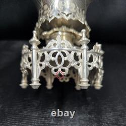 Antique Ottoman Solid Silver Confiturier