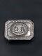 Antique Pillbox, Sterling Silver, Animated Decoration, Tétard-frères, Minerva, 43.3 G