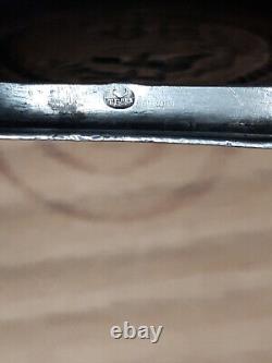 Antique Pillbox, Sterling Silver, Animated Decoration, Tétard-Frères, Minerva, 43.3 g