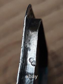 Antique Pillbox, Sterling Silver, Animated Decoration, Tétard-Frères, Minerva, 43.3 g