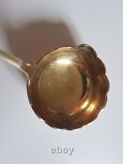 Antique Punch or Fruit Ladle in Solid Silver, Hallmarked 1839, 91 Grams