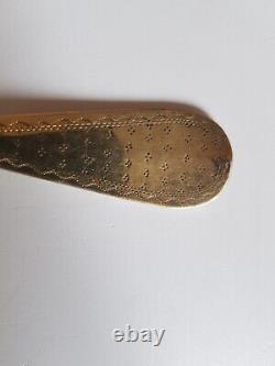 Antique Punch or Fruit Ladle in Solid Silver, Hallmarked 1839, 91 Grams