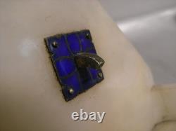 Antique Pyrogen, Marble, Solid Silver, Gilt Silver, Gold, Boar’s Head Hallmark