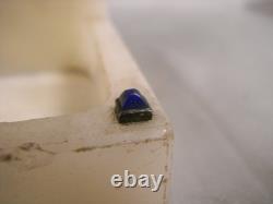 Antique Pyrogen, Marble, Solid Silver, Gilt Silver, Gold, Boar’s Head Hallmark