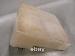 Antique Pyrogen, Marble, Solid Silver, Gilt Silver, Gold, Boar’s Head Hallmark