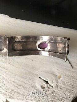 Antique Silver Bracelet Old Moorish Berber Kabyle 19th Silver Ethnic