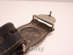 Antique Silver Buckle Horse Boyd Reno USA 20th Century