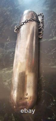 Antique Silver Chatelaine Case, Marine