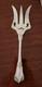 Antique Silver Fish Carving Fork Mercury Head 122 G