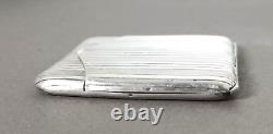 Antique Silver-Plated Cigarette and Match Holder Boxes