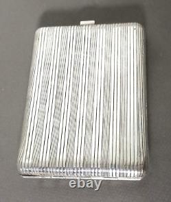 Antique Silver-Plated Cigarette and Match Holder Boxes