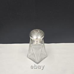 Antique Silver-Plated Powder Holder
