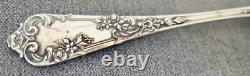 Antique Silver Plated Strawberry Spoon Hallmarked 800 Art Nouveau 1900