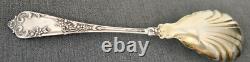 Antique Silver Plated Strawberry Spoon Hallmarked 800 Art Nouveau 1900