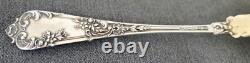 Antique Silver Plated Strawberry Spoon Hallmarked 800 Art Nouveau 1900