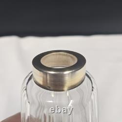 Antique Silver Plated Sugar Shaker with Crystal