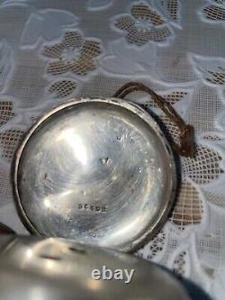 Antique Silver Pocket Watch Daniel Mongard For Restoration 19th Century