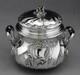 Antique Silver Sugar Bowl With Two Handles, Minerva 1st, Cardeilhac Paris, 240.3g