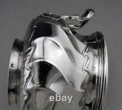 Antique Silver Sugar Bowl with Two Handles, Minerva 1st, Cardeilhac Paris, 240.3g