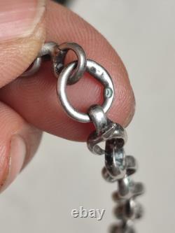 Antique Silver Torah Reading Hand Yad with Stamped Decoration 37.5g