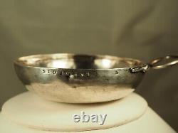 Antique Silver Wine Taster Flandrois Tulle Correze