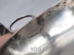 Antique Silver Wine Taster Flandrois Tulle Correze