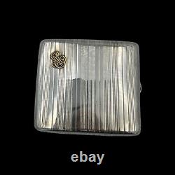 Antique Silver and Gold Cigarette Case