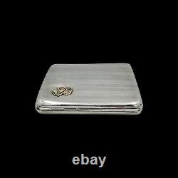 Antique Silver and Gold Cigarette Case