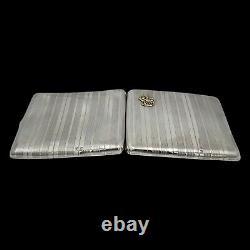 Antique Silver and Gold Cigarette Case