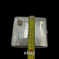 Antique Silver and Gold Cigarette Case