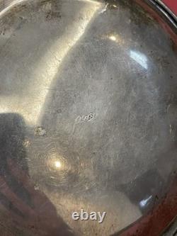 Antique Solid Silver Ashtray Stamped 900